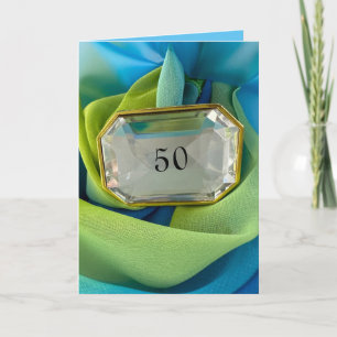 Folded Greeting Card BIRTHDAY personalise name yr