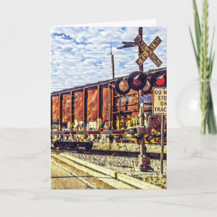 Folded Greeting Card -Have a good trip!