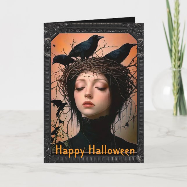 Folded Halloween Card  (Front)