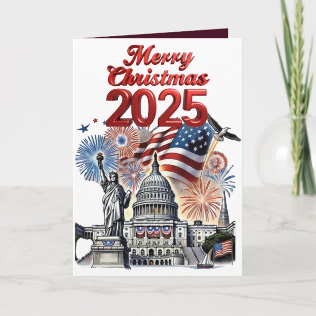 Folded Holiday Card (Front)