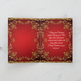 Folded Holiday Card