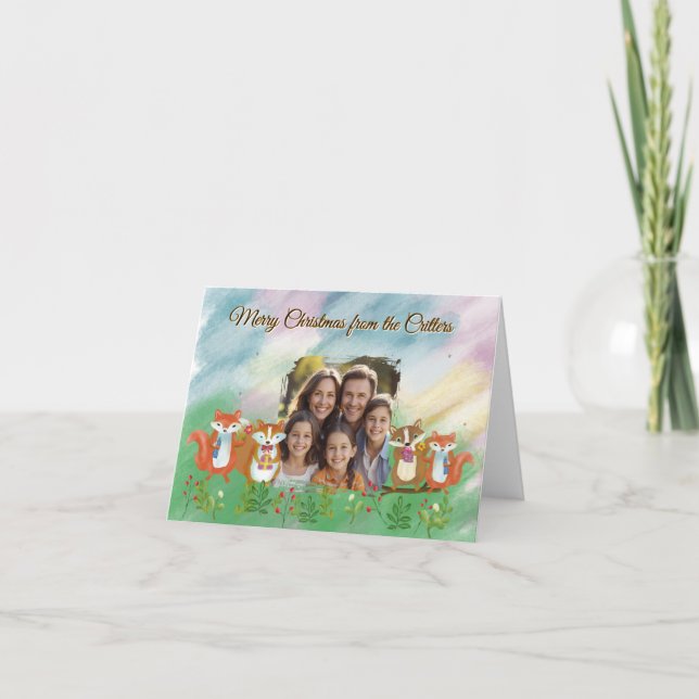 Folded Holiday Card (Front)