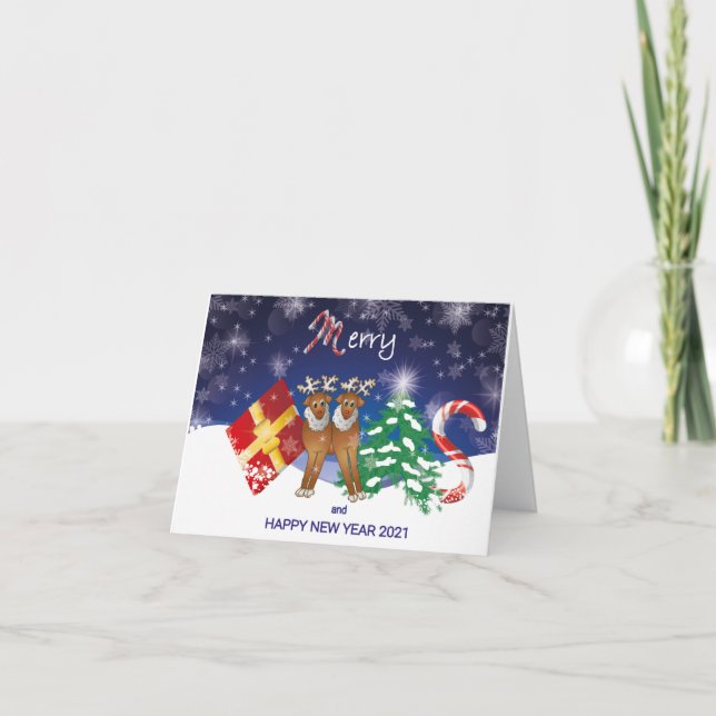 Folded Holiday Card (Front)