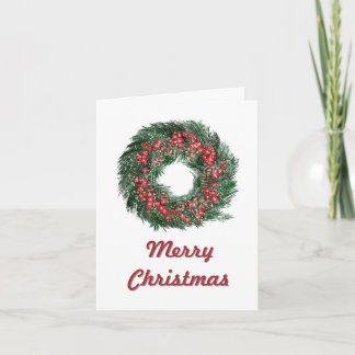 Folded Holiday Card