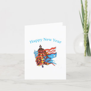 Folded Holiday Card : 2023 New Year