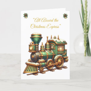 Folded Holiday Card-Victorian Christmas Splendour  Card