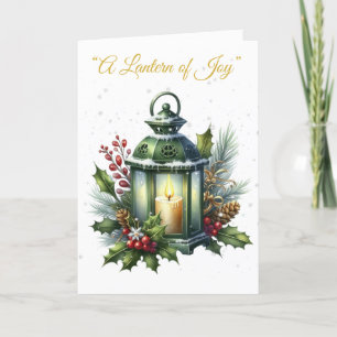 Folded Holiday Card-Victorian Xmas Splendour Card