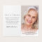 Folded In Loving Memory Memorial Prayer Card
