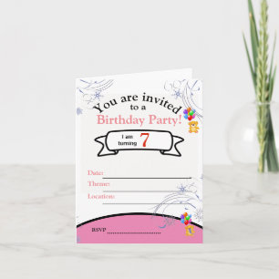 Folded Invitation