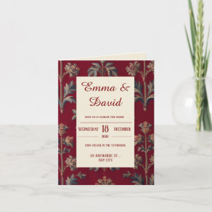 Folded Invitation