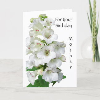 Folded Mother's Birthday  Card