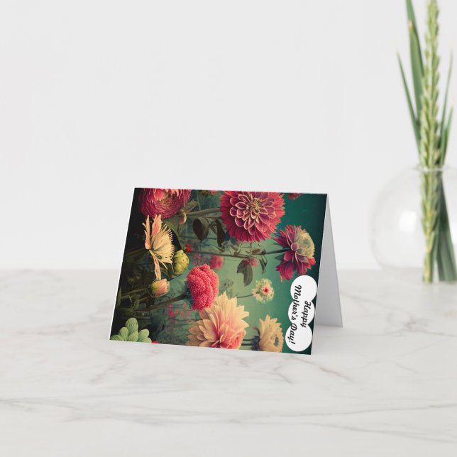 Folded Mother's Day Card (Front)