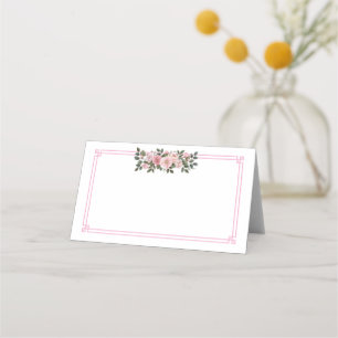Folded Name Place Card