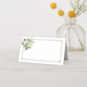 Folded Name Place Card
