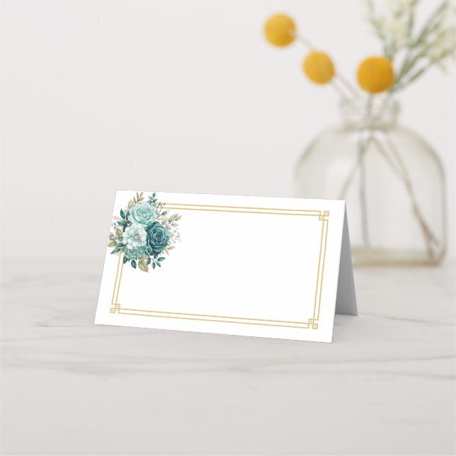 Folded Name Place Card (Front)