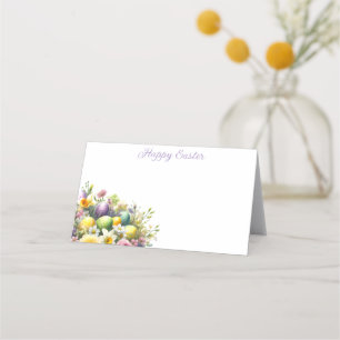 Folded Name Place Card-Easter  Card