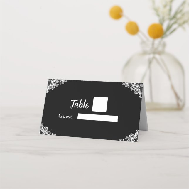 Folded Place Card (Front)