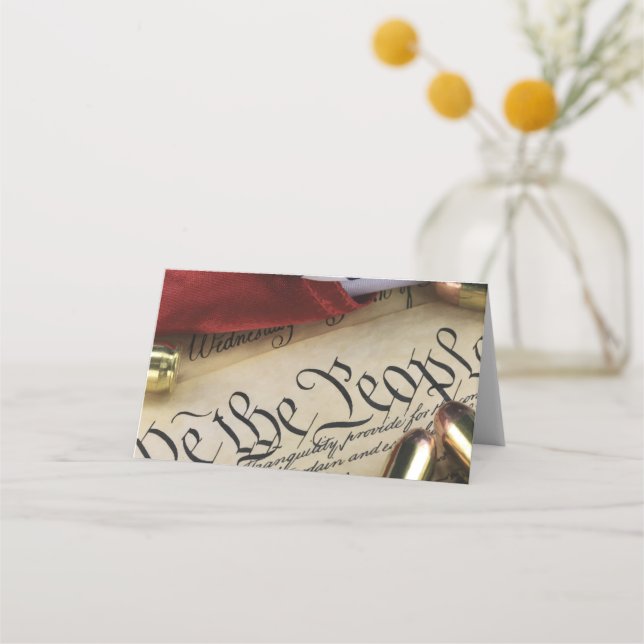 Folded Place Card (Front)