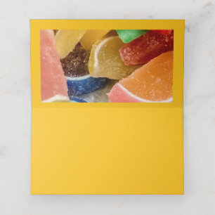 Folded Place Card for Kids' Birthday Party