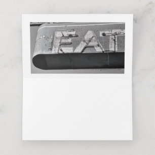 Folded Place Card for Teen/Adult Party