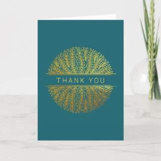 Folded Thank You Card