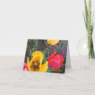 Folded Thank You Card