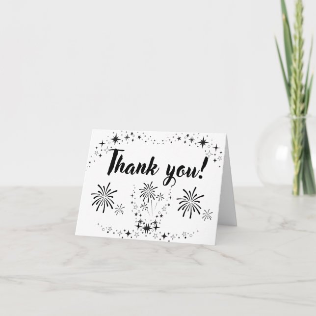 Folded Thank You Card (Front)