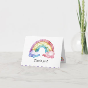Folded Thank You Card