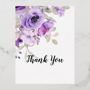 Folded Thank You Card