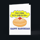Folded Thank You Card<br><div class="desc">Hanukkah humour</div>