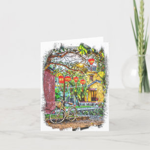 Folded Thank You Card