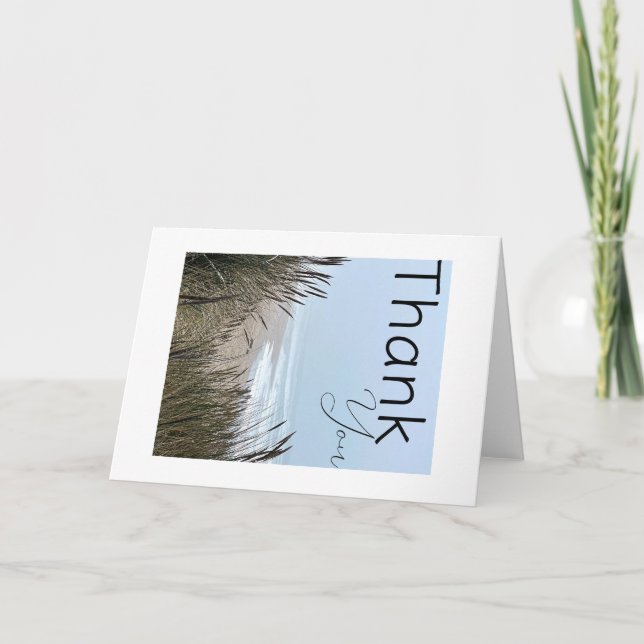 Folded Thank You Card (Front)