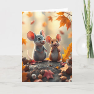 Folded Thank You Card