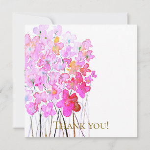 Folded Thank You Card