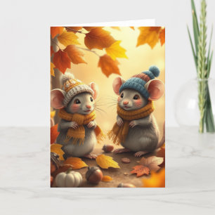 Folded Thank You Card