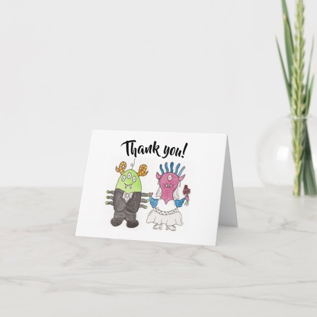 Folded Thank You Card (Front)