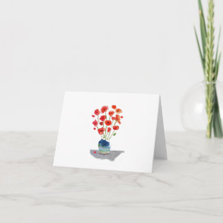 Folded Thank You Card