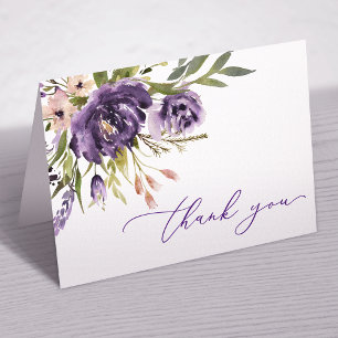 Folded Thank You Card