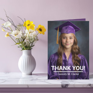 Folded Thank You Card