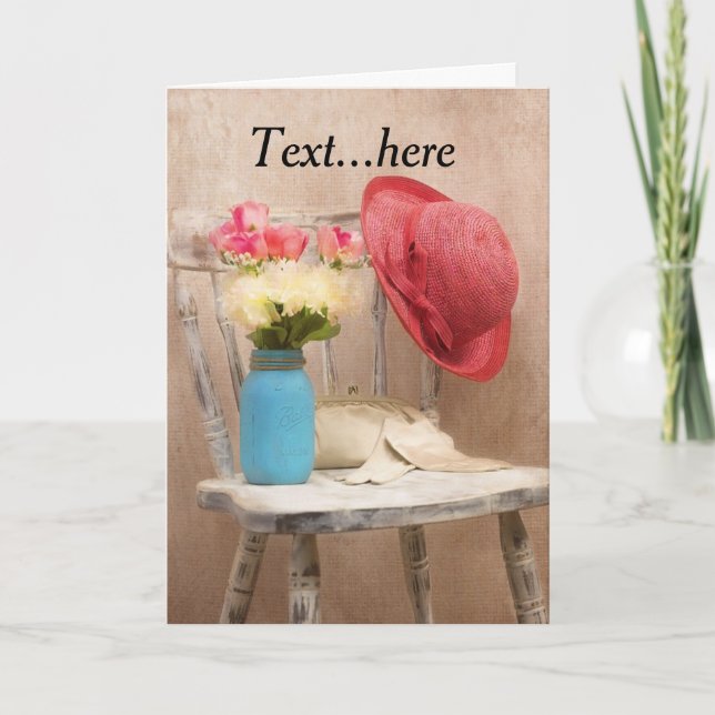 Folded Thank You Card (Front)