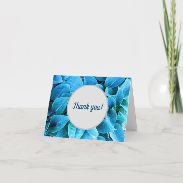 Folded Thank You Card (Front)
