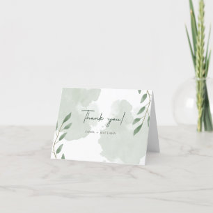 Folded Thank You Card