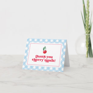 Folded Thank You Card