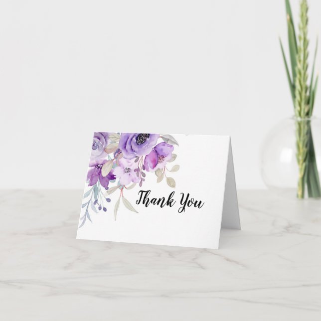 Folded Thank You Card (Front)