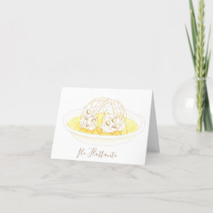 Folded Thank You Card