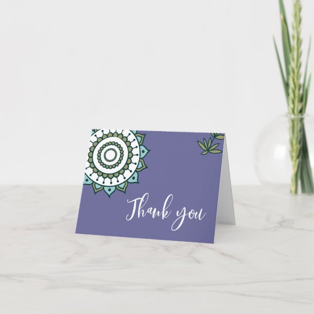 Folded Thank You Card (Front)