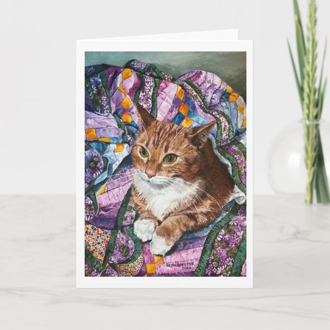 Folded Thank You Card, Birthday Card (Front)