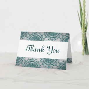 Folded Thank You Card Night in India