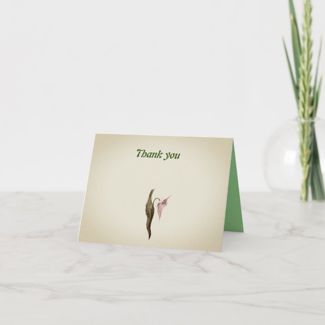 Folded thank you cards  (Front)
