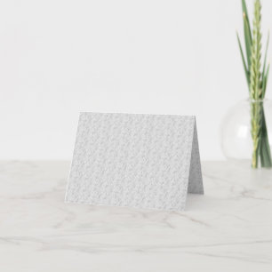 Folded Thank You Cards Elegant Pattern Design